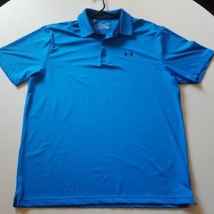 Under Armour Blue Polo